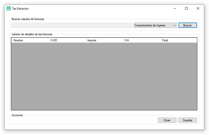 Tax Extractor Desktop Application — image 1 of 2